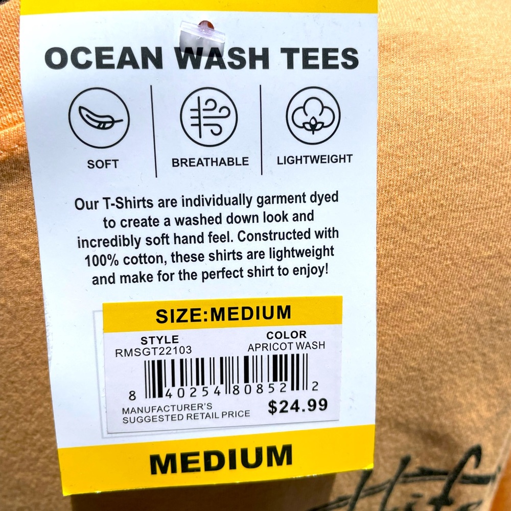 Reel Life, short sleeve, Shirt, size M - Picture 3 of 3